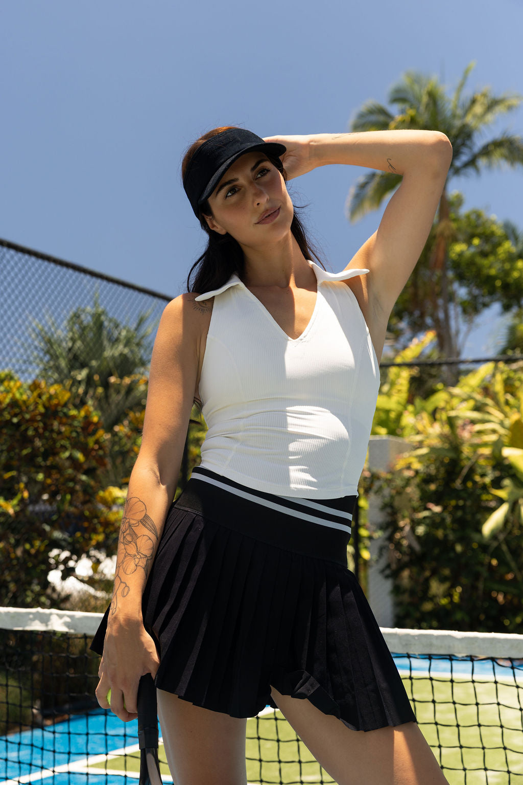 The Set Tank - White premium